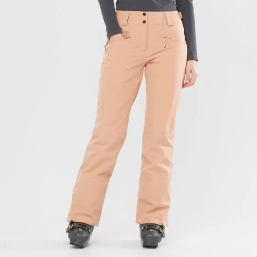 Apricot Salomon Edge Women's Ski Pants | PH 31042H